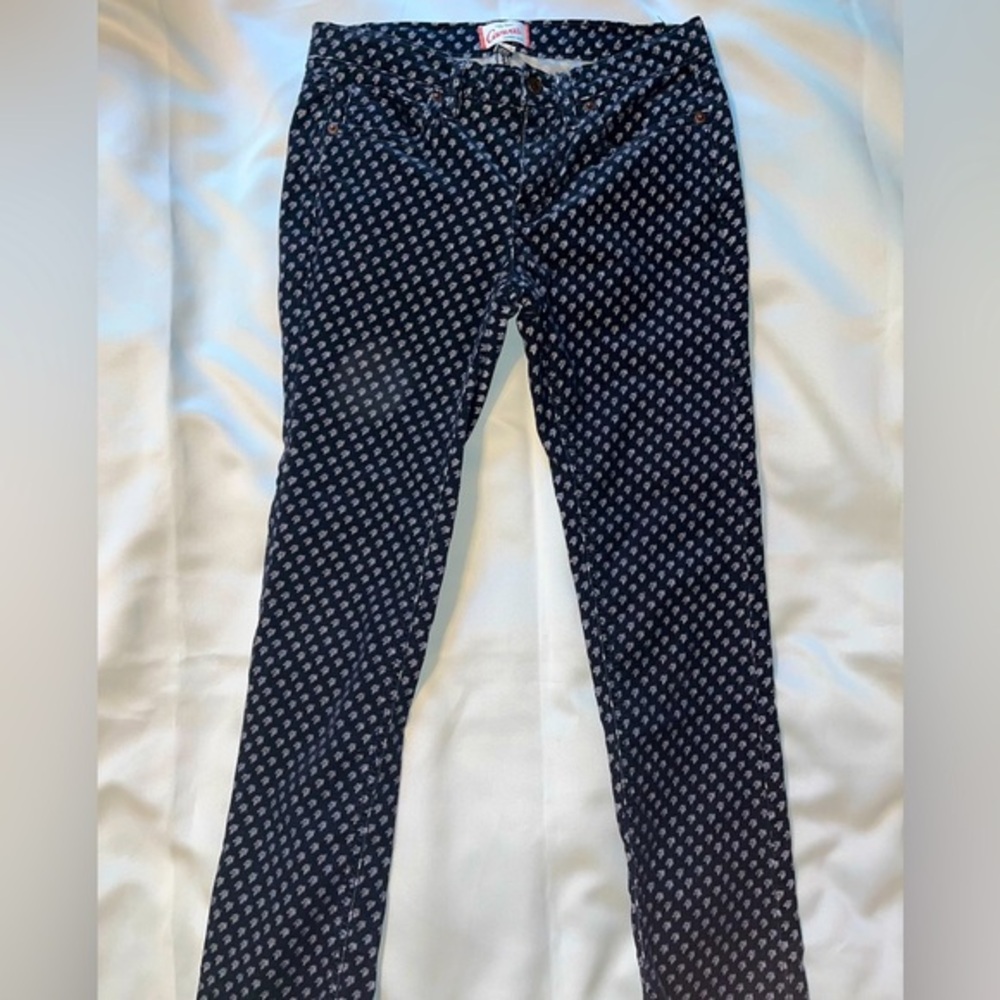 Land’s End Canvas corduroy low cut skinny pants